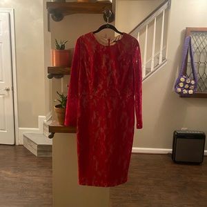 Pied A Terre Lace Shift Dress